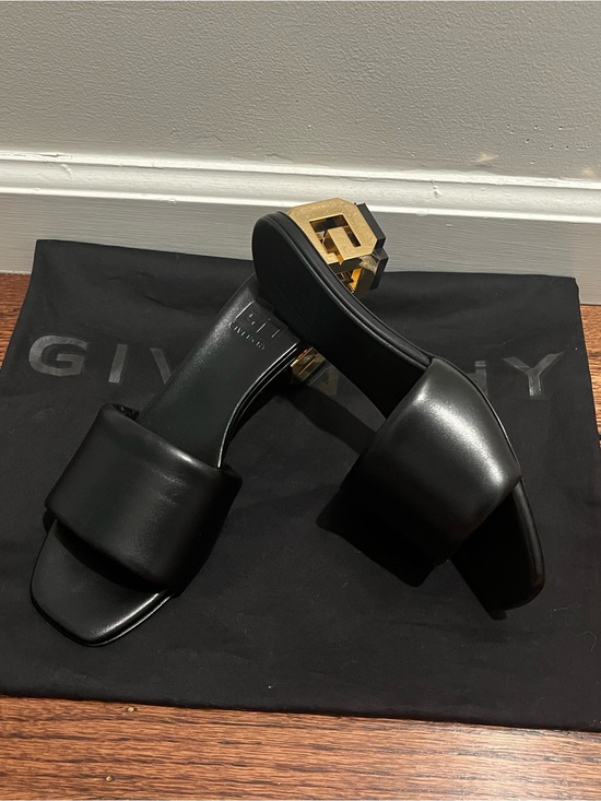 Givenchy Shoes - Givenchy black mule heels
